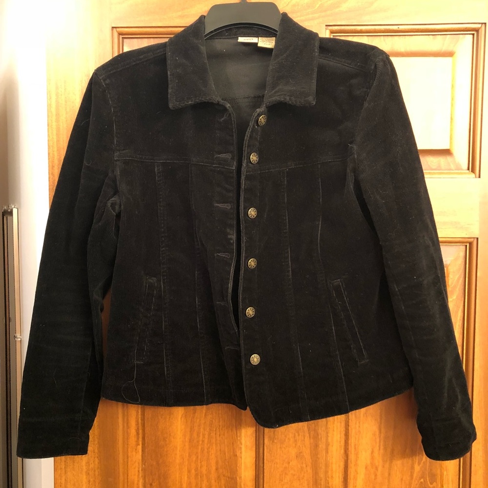 Black Cord Jacket (M)